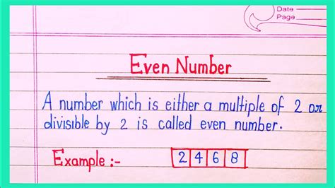 is 0.5 an even number|Even Numbers Definition .